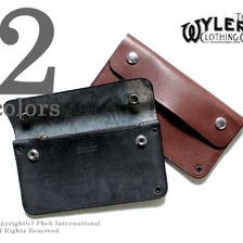 THE WYLER CLOTHING CO. レザートラッカーズウォレット WY1401-25画像