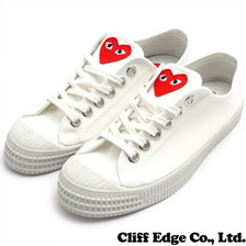 PLAY COMME des GARCONS x NOVESTA STAR MASTER PLAY WHITE画像