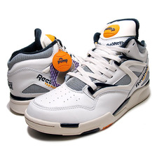 Reebok PUMP OMNI LITE VINTAGE chalk/navy-sandtrap V60184画像