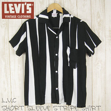 LEVI'S VINTAGE CLOTHING SHORT SLEEVE STRIPE SHIRT 66768-0001画像