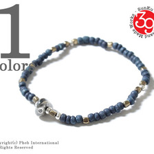 SunKu Indigo Dye Beads Bracelet SK-013画像