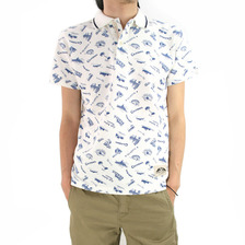 AVIREX CALIFORNIA PRINT POLO 6143392画像