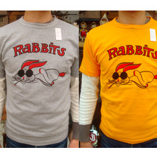 Cushman リサイクルコットンTシャツ RABBITS 26260画像