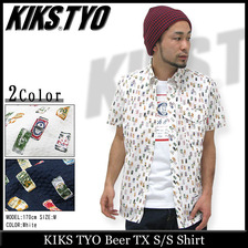 KIKS TYO Beer TX S/S Shirt KT1401S-05画像