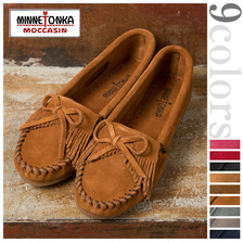 MINNETONKA KILTY SUEDE MOC画像