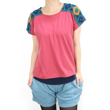 MANASTASH LADY'S KNIT LACE TEE 7243019画像