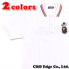 A BATHING APE x PEANUTS SNOOPY EMBLEM POLO 1A23-112-926画像