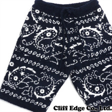 Barefoot Dreams &times; Ron Herman Paisley Short Pants NAVY画像