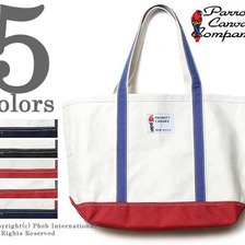 PARROTT CANVAS アメリカ製 キャンバス&times;コーデュラ ミディアムトートバッグ 11-09 PLANE-M画像