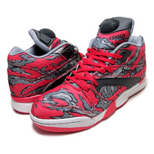 Reebok &times; STASH COURT VICTORY PUMP red/foggy gry-steel V61566画像