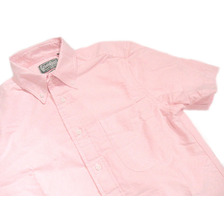 GITMAN VINTAGE S/S REGULAR FIT B.D. OXFORD SHIRTS/pink画像