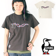 CHUMS Glasses Strap T-Shirt Women's CH11-0497画像