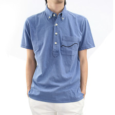 TYPE BLUE by AVIREX S/S INDIGO PULLOVER SHIRT 6143498画像