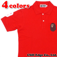 A BATHING APE LARGE APE HEAD POLO 1A30-112-003画像