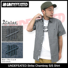 UNDEFEATED Strike Chambray S/S Shirt 511042画像