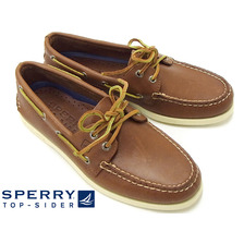 SPERRY TOPSIDER 2EYE DECK SHOES CLASSIC TAN 0532002画像