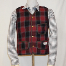 THE FLAT HEAD WV-04 ウールベスト04画像