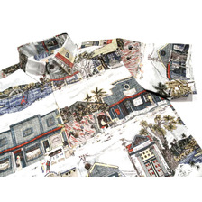 reyn spooner GOLD LABEL/#1805 B.D. HAWAIIAN SHIRTS/old town画像