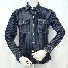 THE FLAT HEAD 7014W ウォバッシュワークシャツ長袖7014画像