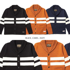 CLUCT SHAWL COLLAR CARDIGAN 01589画像