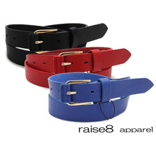 raise8apparel PLAINE LEATHER BELT 122B-865画像