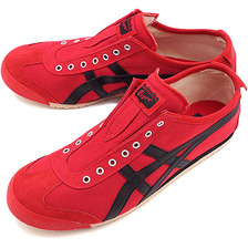 Onitsuka Tiger MEXICO 66 SLIP-ON レッド/ブラック TH3K0N-2390画像
