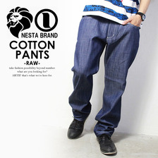 NESTA BRAND CHAMBRAY PANTS -RAW- B1401SMR画像