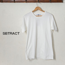 SBTRACT KARIB COTTON CREW NECK TEE画像