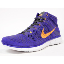 NIKE FREE FLYKNIT CHUKKA HYPE GRAPE/ATOMIC MANGO-MIDNIGHT FOG/BLACK 639700-500画像