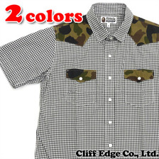A BATHING APE GINGHAM CHECK S/S WESTERN SHIRTS 1A30-131-034画像