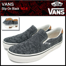 VANS Slip-On Black NO.6 V98CL PRMV画像