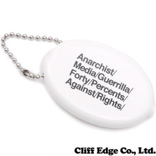 FORTY PERCENT AGAINST RIGHTS/40% ANARCHIST APPEAL / COIN CASE WHITE画像