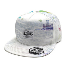 Irie Life &times; 7UNION COLLABORATION PORTCITY SNAPBACK WHITE画像