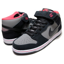 NIKE DUNK MID PRO SB blk/blk-md bs gry-lsr crmsn 314383-018画像