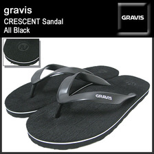 gravis CRESCENT Sandal All Black 12854100-003画像