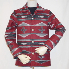 THE FLAT HEAD BKJ-01 ネイティブブランケットジャケット01 BKJ-02画像