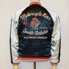 取り扱い/価格比較:THE FLAT HEAD SV-100 サテンスカジャン100