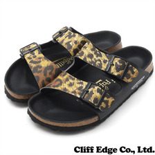 NEIGHBORHOOD PAPILLIO ARIZONA.LEO/B-SANDAL LEOPARDxBLACK画像