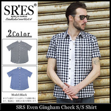 PROJECT SR'ES Even Gingham Check S/S Shirt SHT00218画像
