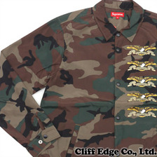 Supreme &times; ANTIHERO Coaches Jacket CAMO画像