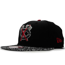 NEW ERA CHICAGO BLACKHAWKS SNAPBACK CAP AJ3 OG color CNFNECBH115画像