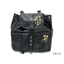 STUSSY WOMEN Bling Backpack Bag 234013画像