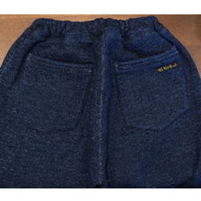THE FLAT HEAD SP-16W INDIGO SWEAT PANTS画像