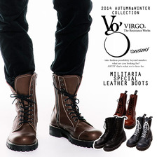 VIRGO MILITARIA SPECIAL LEATHER BOOTS VG-GD-361画像