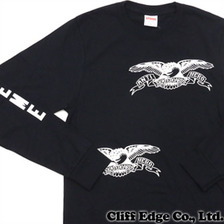 Supreme &times; ANTIHERO L/S Logo Tee BLACK画像