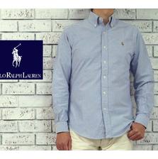 POLO RALPH LAUREN CUSTOM FIT オックスフォード BD シャツ画像