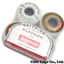 Supreme Spitfire Wheels 58mm GOLD &times; SPITFIRE画像