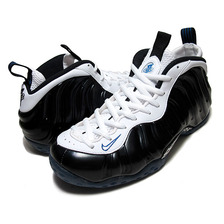 NIKE AIR FOAMPOSITE ONE "Concord" blk/wht-g.royal 314996-005画像