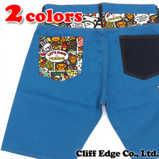 A BATHING APE MILO COMIC COLOR DENIM SHORTS 2A30-151-001画像