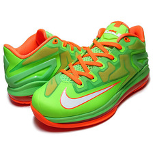 NIKE LEBRON XI LOW GS e.grn/wht-t.org 644534-300画像